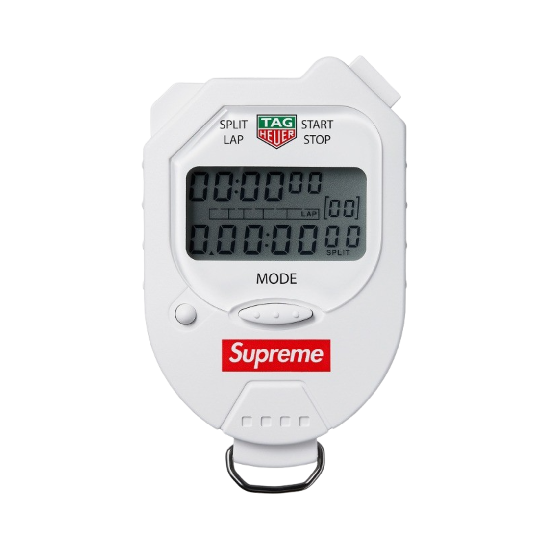 - Supreme x Tag Heuer Pocket Pro Stopwatch White - 18FW