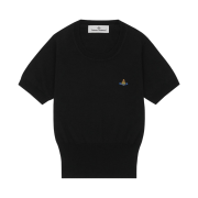 (W) Vivienne Westwood Bea Top Wool Black - 22SS