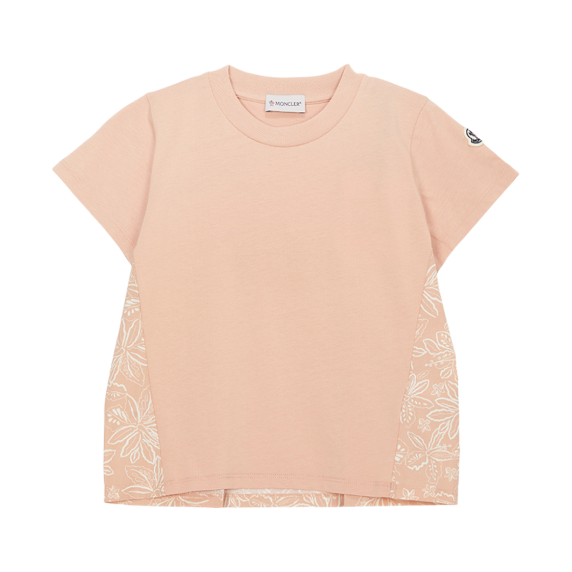 K1-954-8C00038-83907-516 (Kids) Moncler Short Sleeve T-Shirt Pink - 25SS