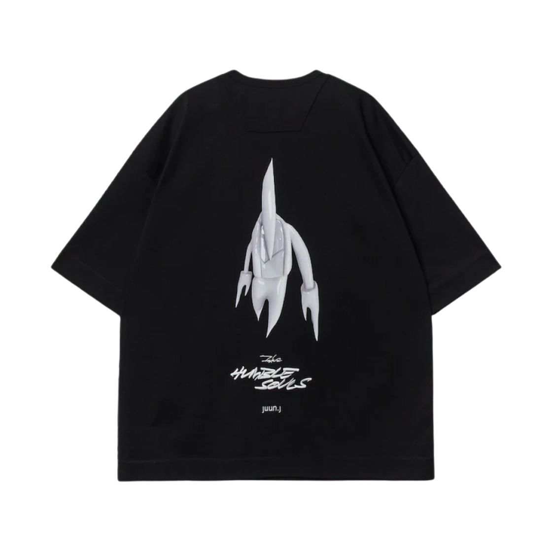 준지 x 하이브 인사이트 x 퓨추라 시그니쳐 오버사이즈 티셔츠 블랙(Juun.J x Hybe Insight x Futura Signature Oversized T-Shirt Black)