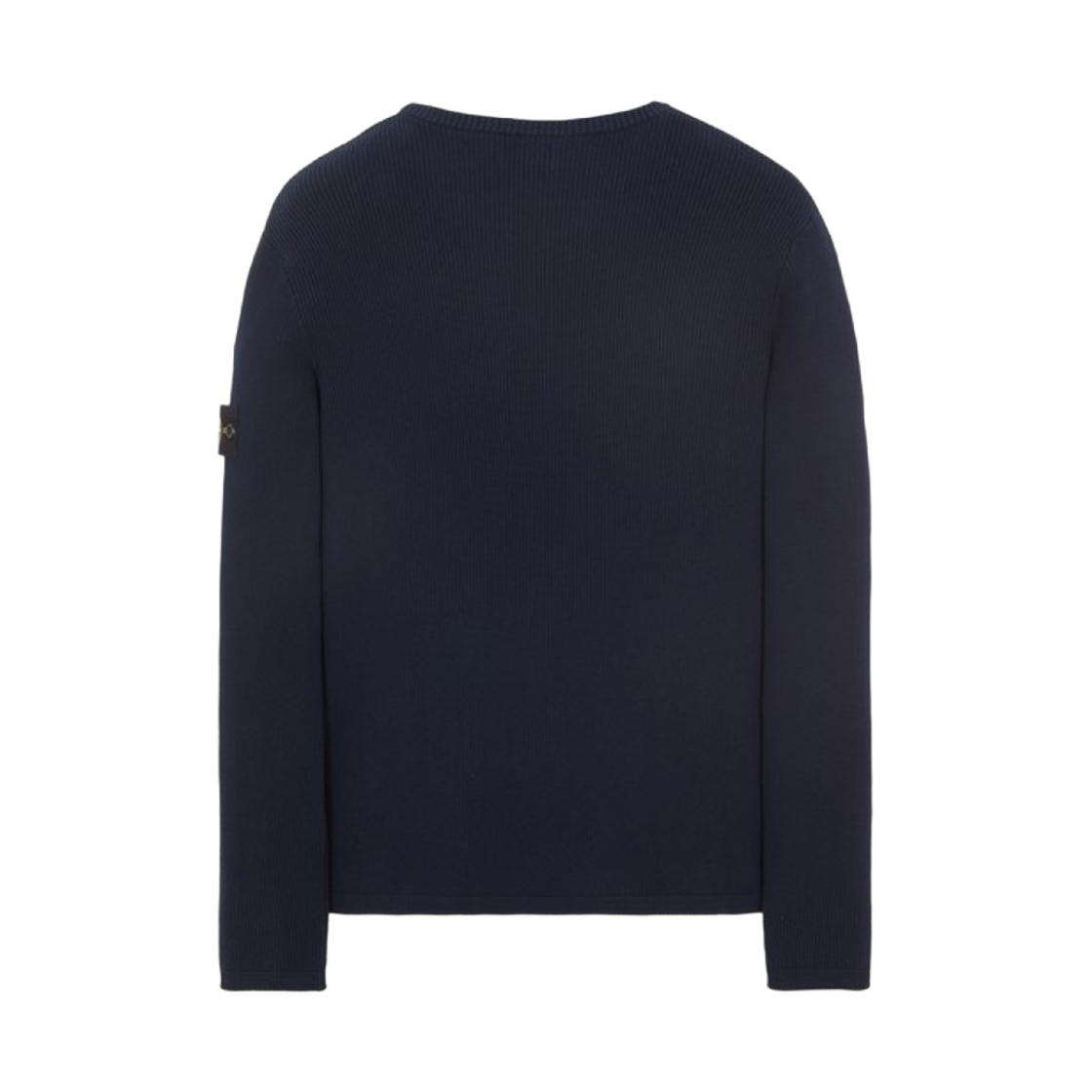 스톤 아일랜드 507D8 립드 소프트 코튼 크루넥 니트 네이비 블루 - 23SS(Stone Island 507D8 Ribbed Soft Cotton Crewneck Knit Navy Blue - 23SS) - 2