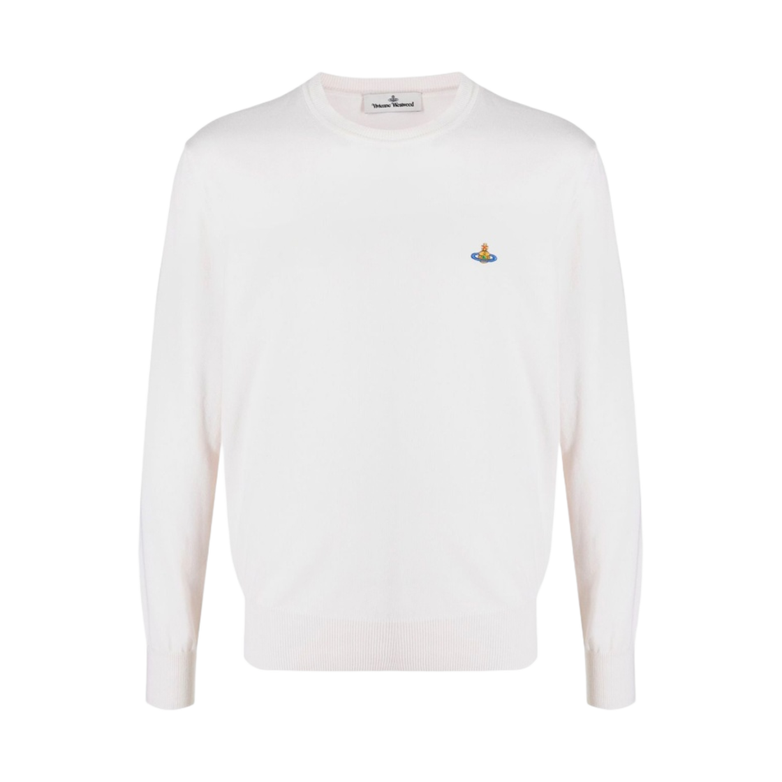 비비안 웨스트우드 라운드 넥 니트 크림(Vivienne Westwood Round Neck Knit Cream) - 1