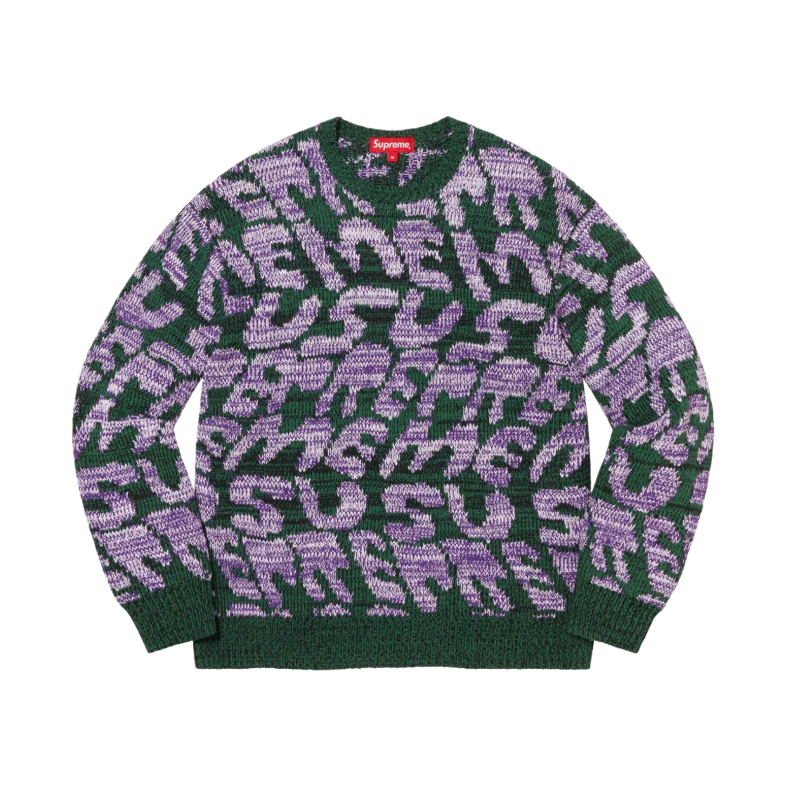 슈프림 스택드 스웨터 그린 - 23SS