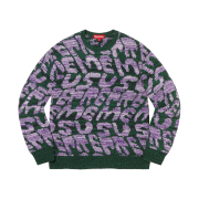 Supreme Stacked Sweater Green - 23SS