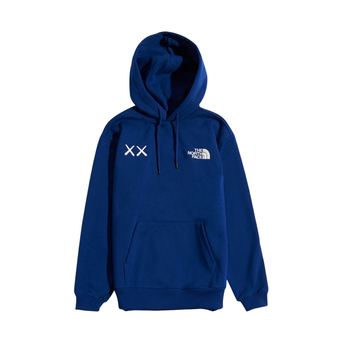 NF0A7WLIVA6 The North Face x Kaws Popover Hoodie Bolt Blue