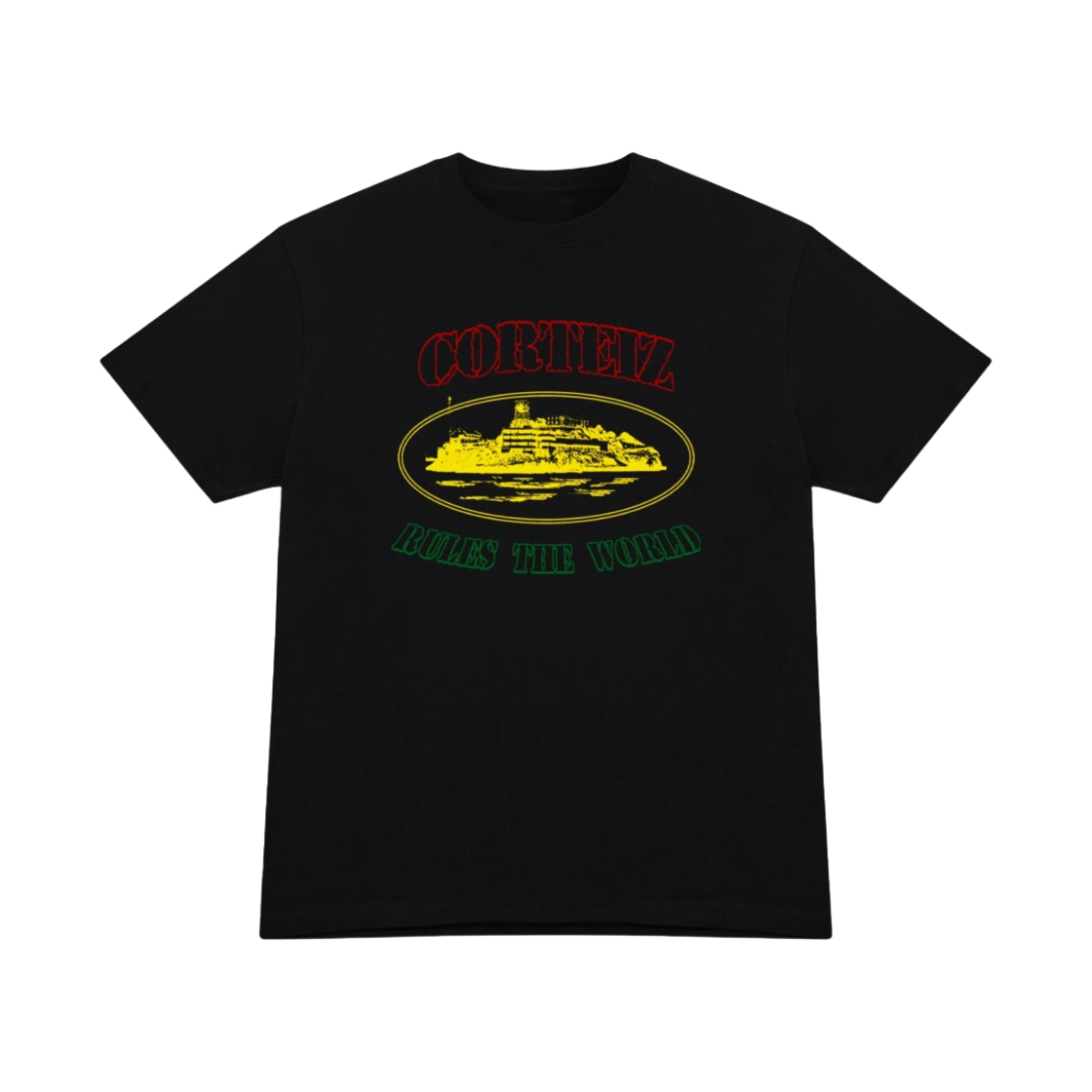 코르테이즈 OG 카니 알카트라즈 티셔츠 블랙(Corteiz OG Carni Alcatraz T-Shirt Black) - 1