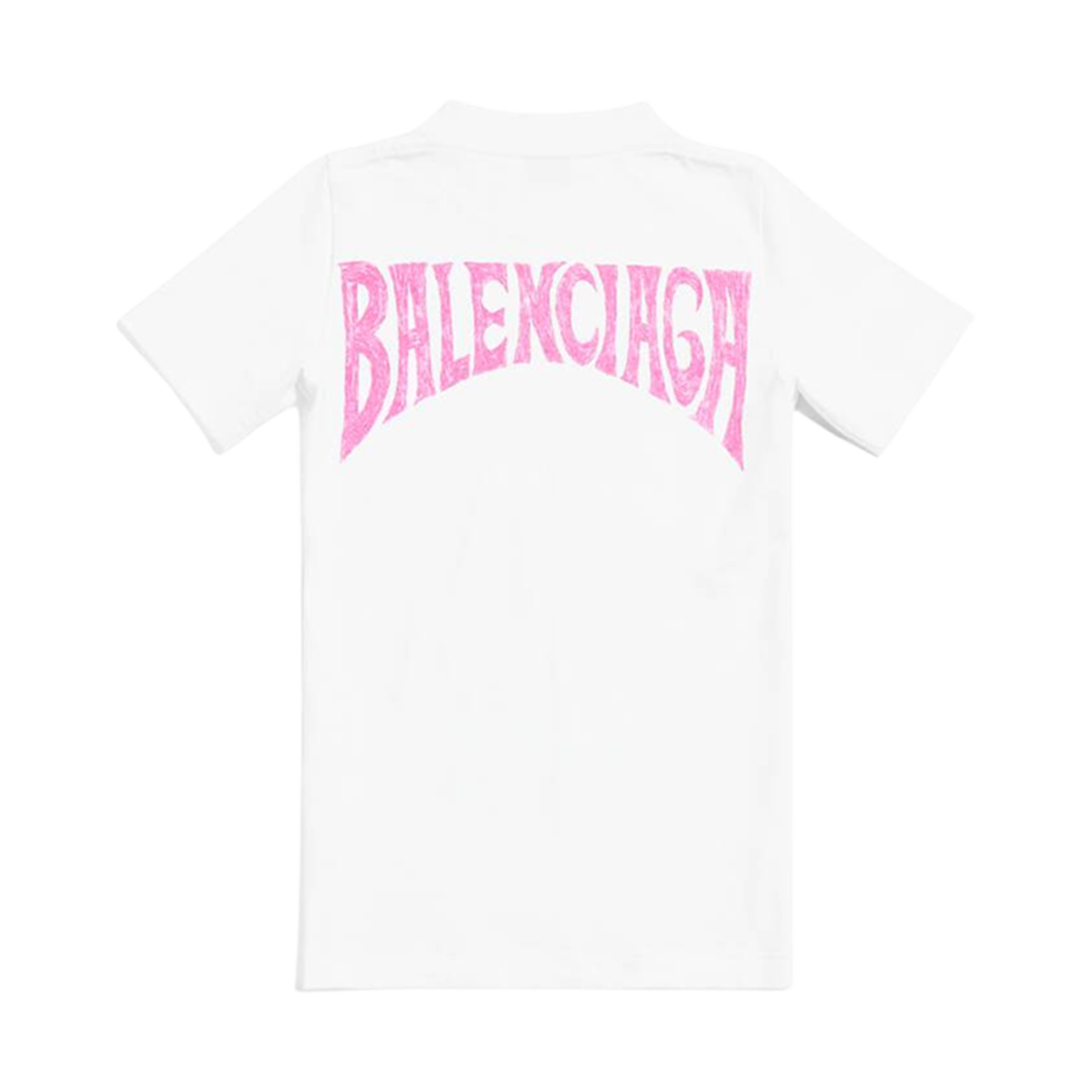 (W) 발렌시아가 파리 트로피칼 티셔츠 피티드 화이트((W) Balenciaga Paris Tropical T-Shirt Fitted White) - 2