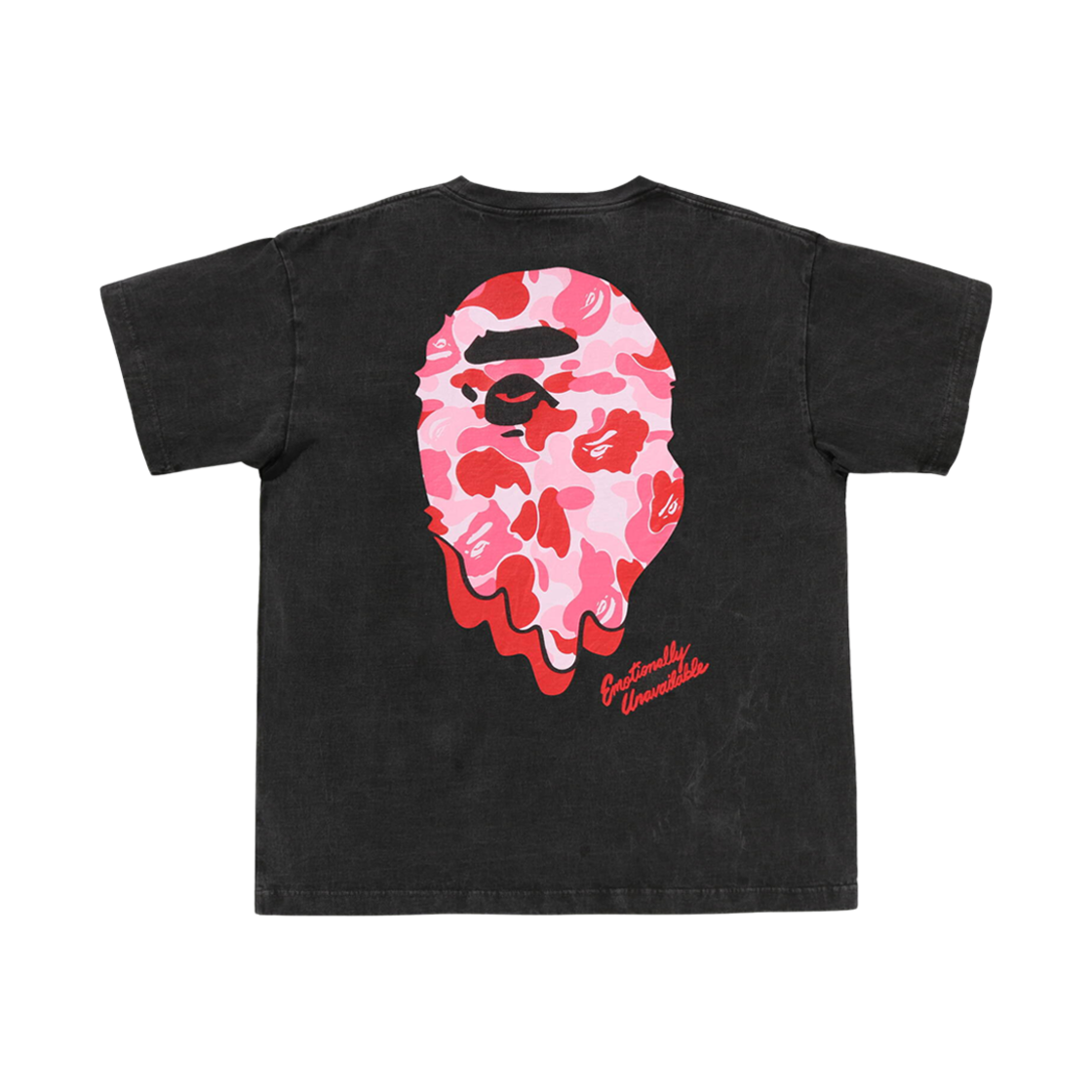 베이프 x E.U. ABC 카모 티셔츠 블랙(BAPE x Emotionally Unavailable ABC Camo T-Shirt Black) - 2