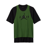 Jordan x Off-White S/S Top Forest Green Black - Asia