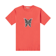 Our Legacy Box T-Shirt Raspberry Red Schmetterling