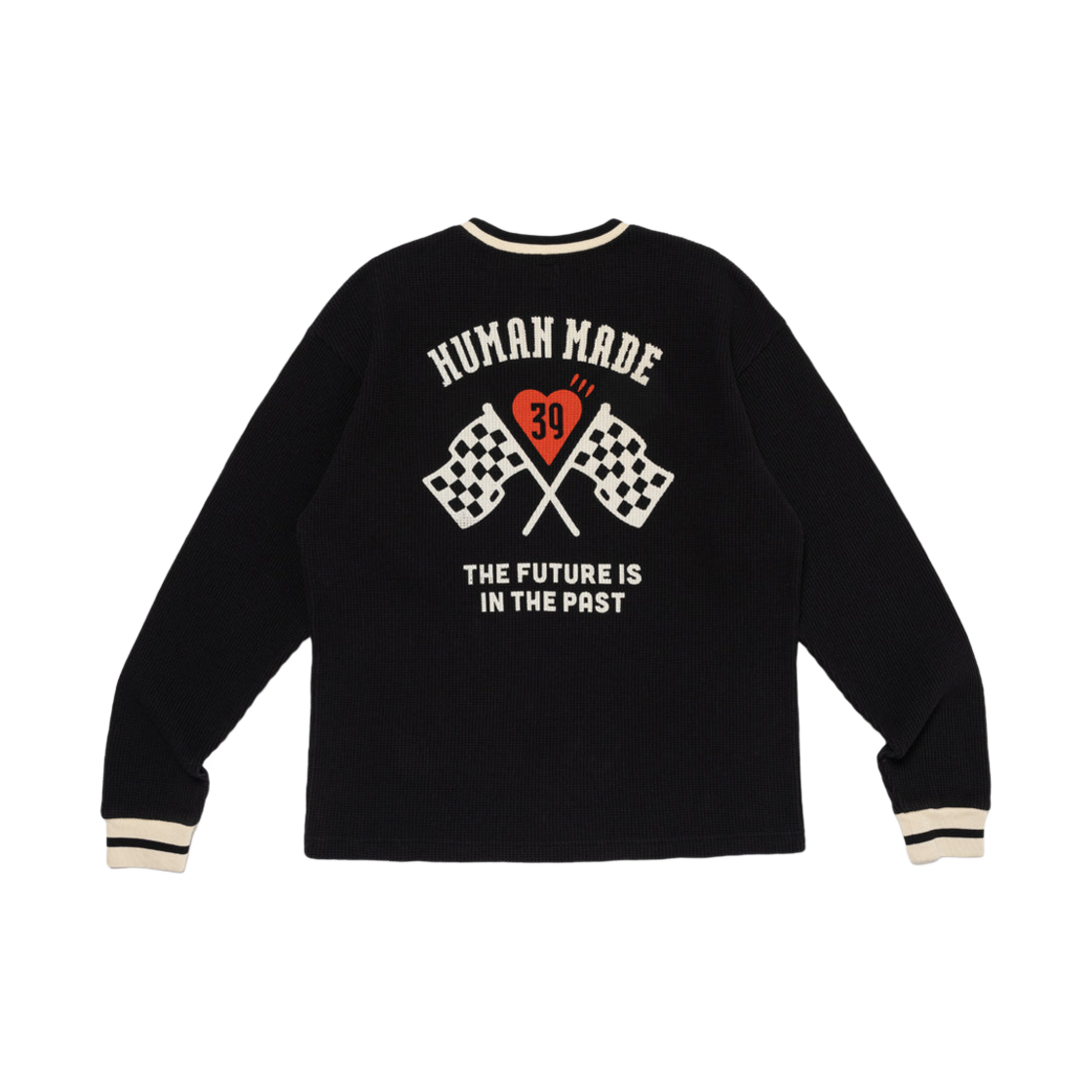 HM28CS027 Human Made Thermal L/S T-Shirt Black