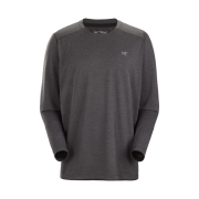 Arc'teryx Cormac Crew Neck Long Sleeve T-Shirt Black Heather