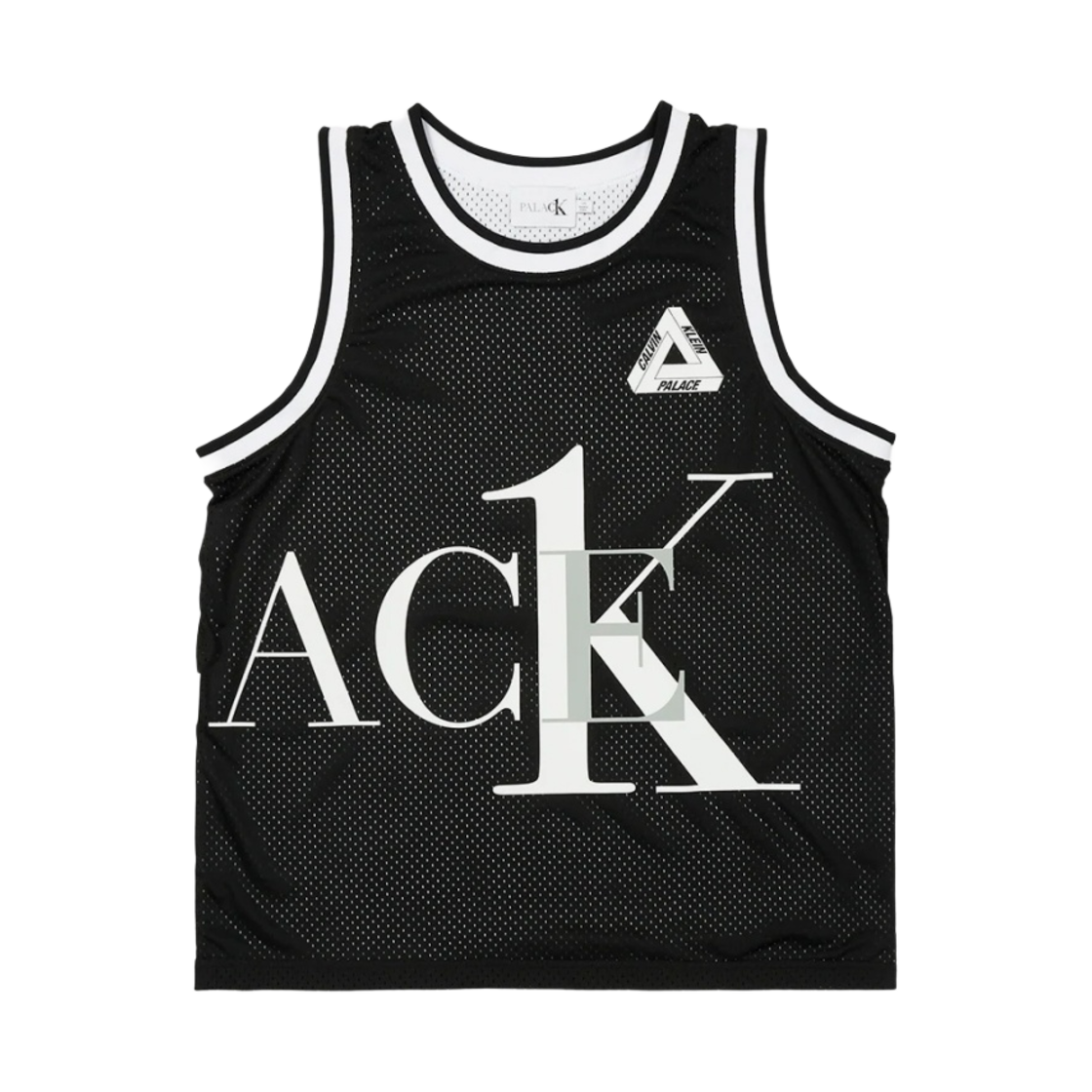 팔라스 x CK1 리버시블 베스킷볼 베스트 블랙 화이트 - 22SS(Palace x CK1 Reversible Basketball Vest Black White - 22SS)