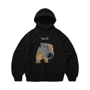 Suade Huh Hoodie Black