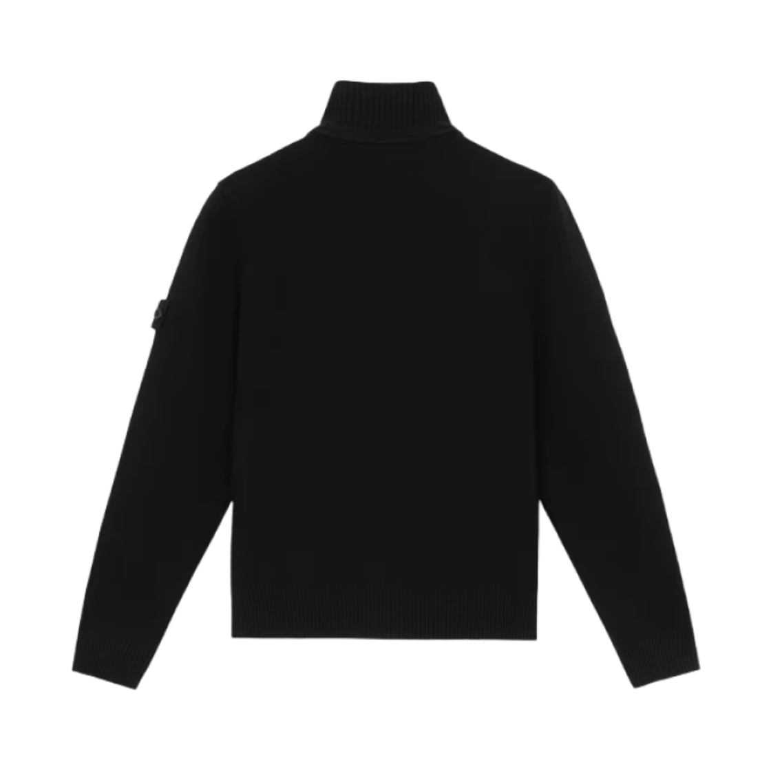 (키즈) 스톤 아일랜드 503Z1 울 비스코스 나일론 캐시미어 가디건 니트 블랙 - 24FW((Kids) Stone Island 503Z1 Wool Viscose Nylon Cashmere Cardigan Knit Black - 24FW) - 2