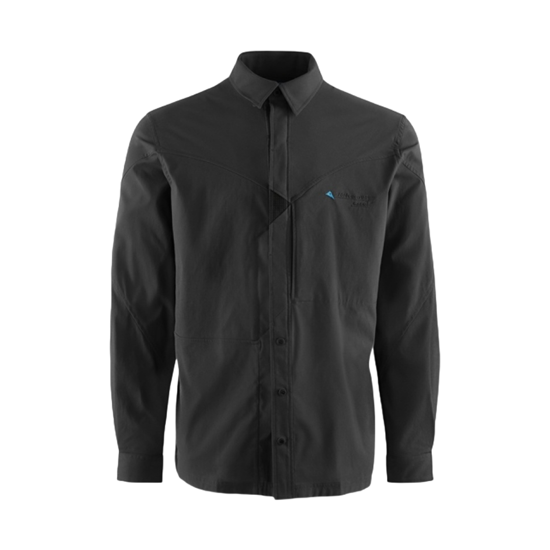 10171-961 Klattermusen Garm Levitend Long Sleeve Shirt Raven