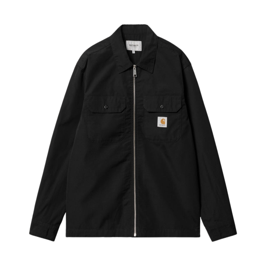 I032962-89-02 Carhartt WIP Craft Zip Shirt Black