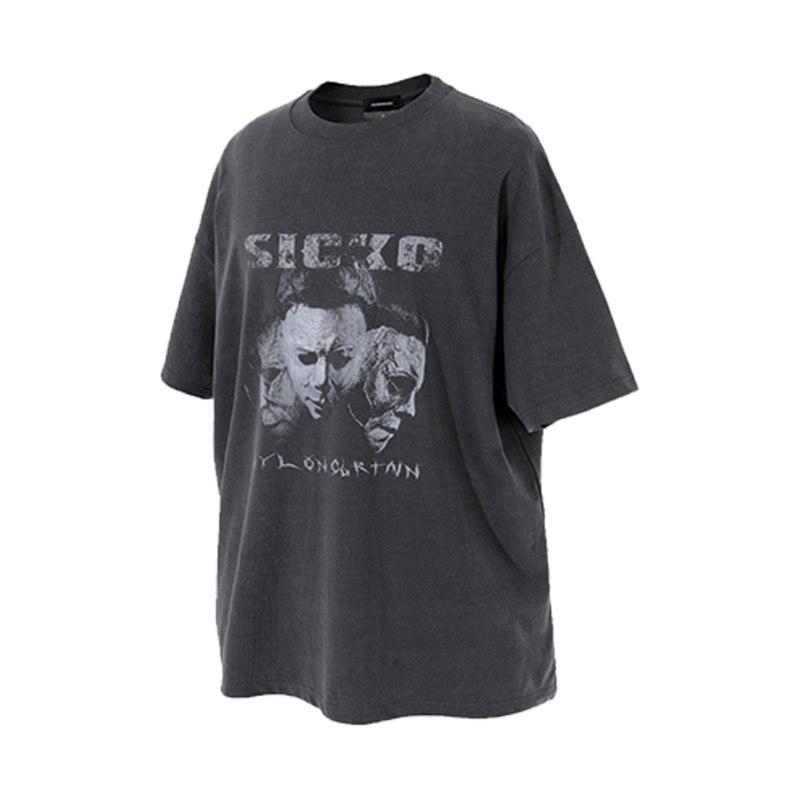 RR4SHT03CH ROARINGRAD Sicko Over T-Shirt Pigment Charcoal