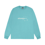 Stussy Star Sport LS T-Shirt Ocean