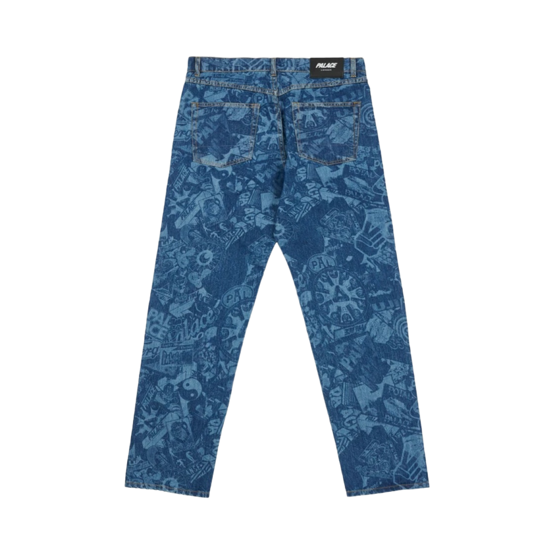 팔라스 진 스티커 팩 스톤워시 - 21FW(Palace Jean Sticker Pack Stonewash - 21FW) - 2