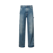 LE PERE Straight Leg Trouser Bepop Marine