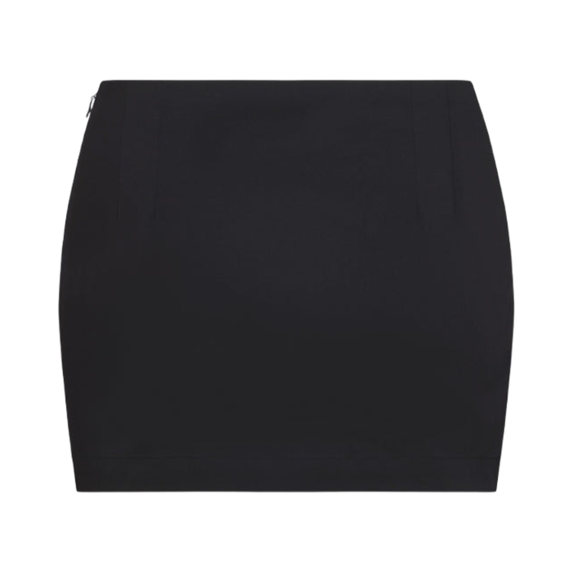 - (W) Khy Poplin Micro Mini Skirt Black