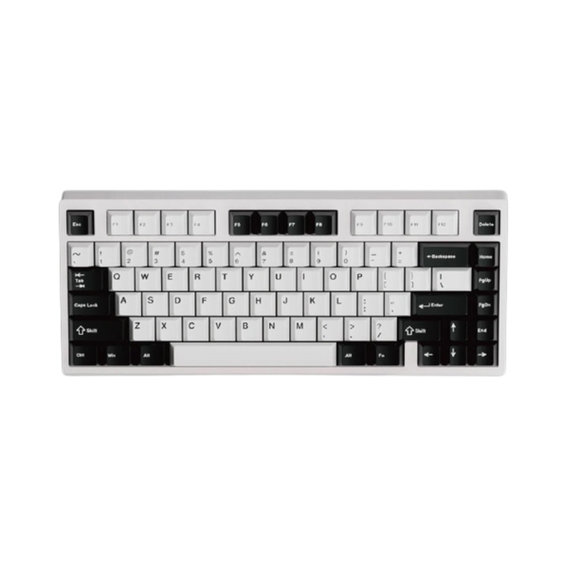 SC 스튜디오 브릿지 75 HE 유선 PCB 가스켓 마운트 기계식 키보드 SC 마그네틱 스위치 스프레이 코티드 화이트 영문 자판 (국내 정식 발매 제품)(SC Studio Bridge 75 HE Wired PCB Gasket Mount ME Keyboard SC Magnetic Switch Spray Coated White English Layout (Korean Ver.))