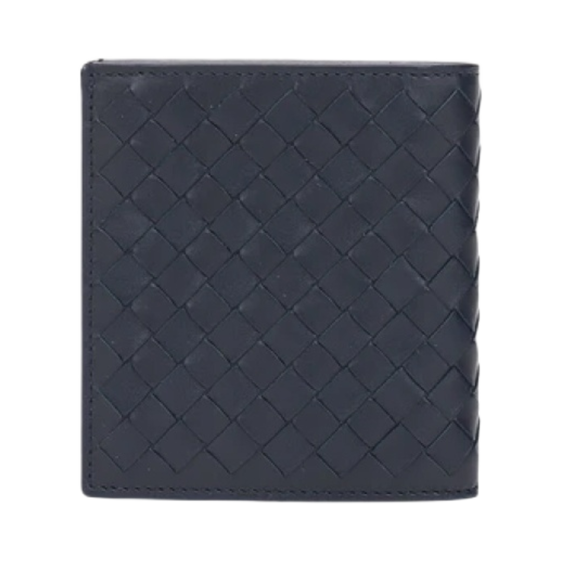 보테가 베네타 반지갑 네이비(Bottega Veneta Bi-Fold Wallet Navy) - 4