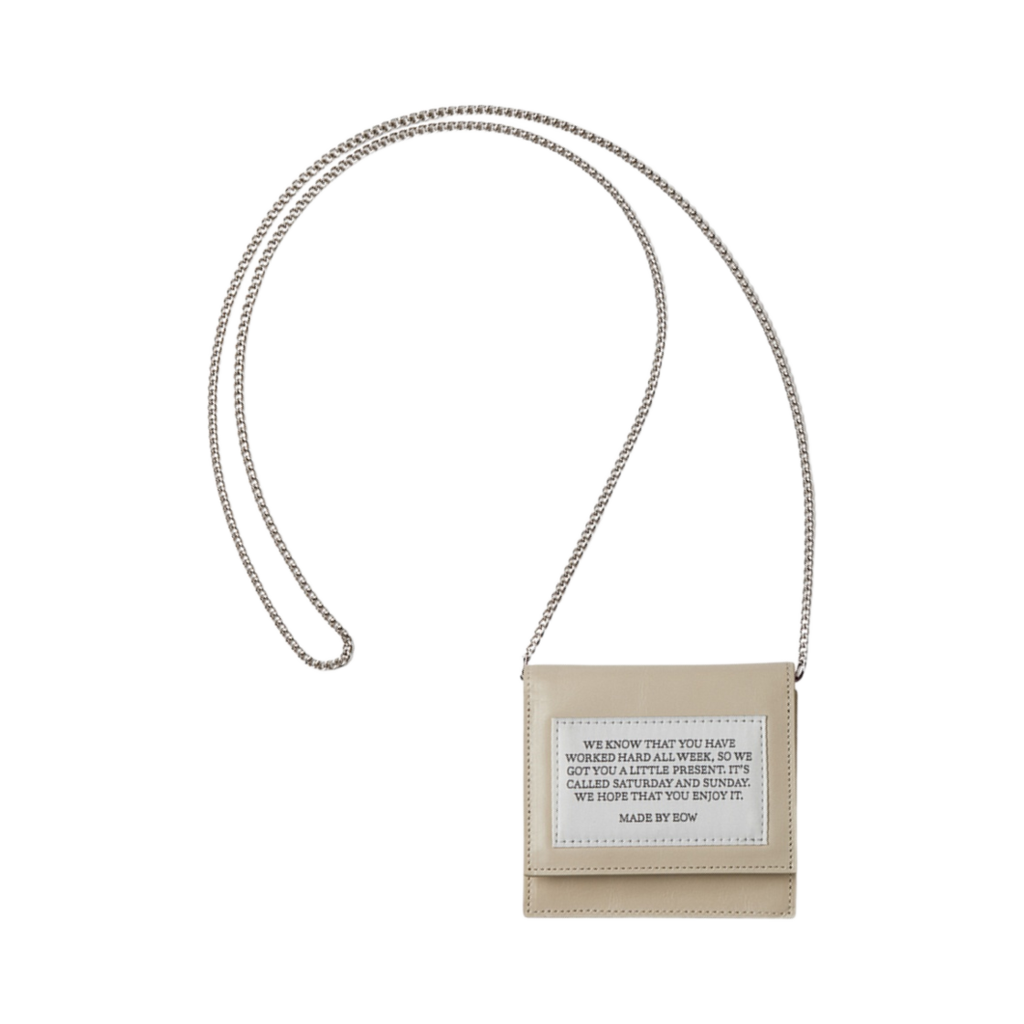 이오더블유 크래커 월렛 베이지(EOW Cracker Wallet Beige)