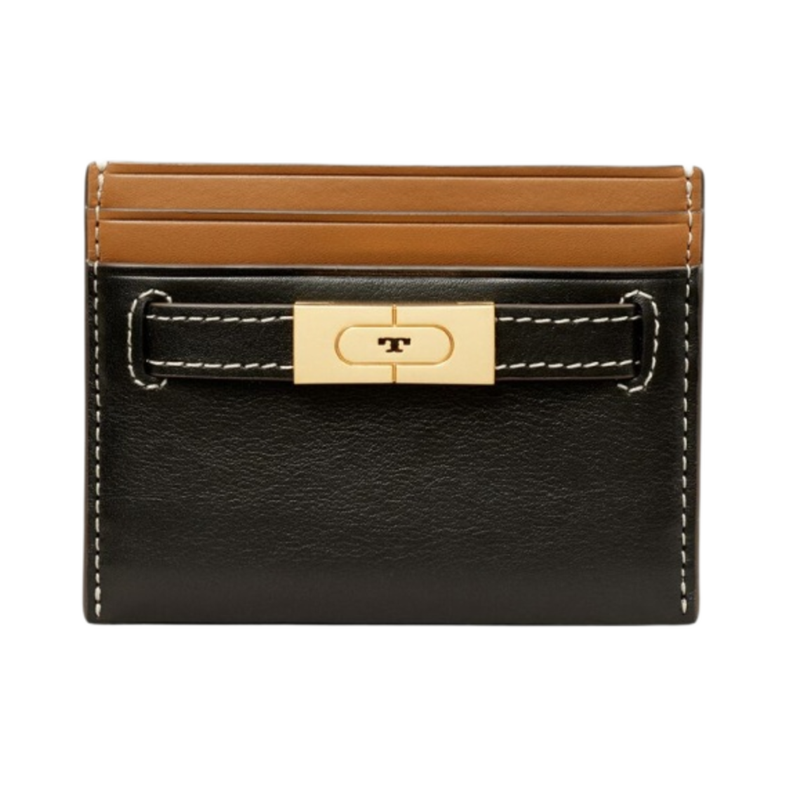 토리버치 T 카드 케이스 블랙(Tory Burch T Card Case Black) - 1