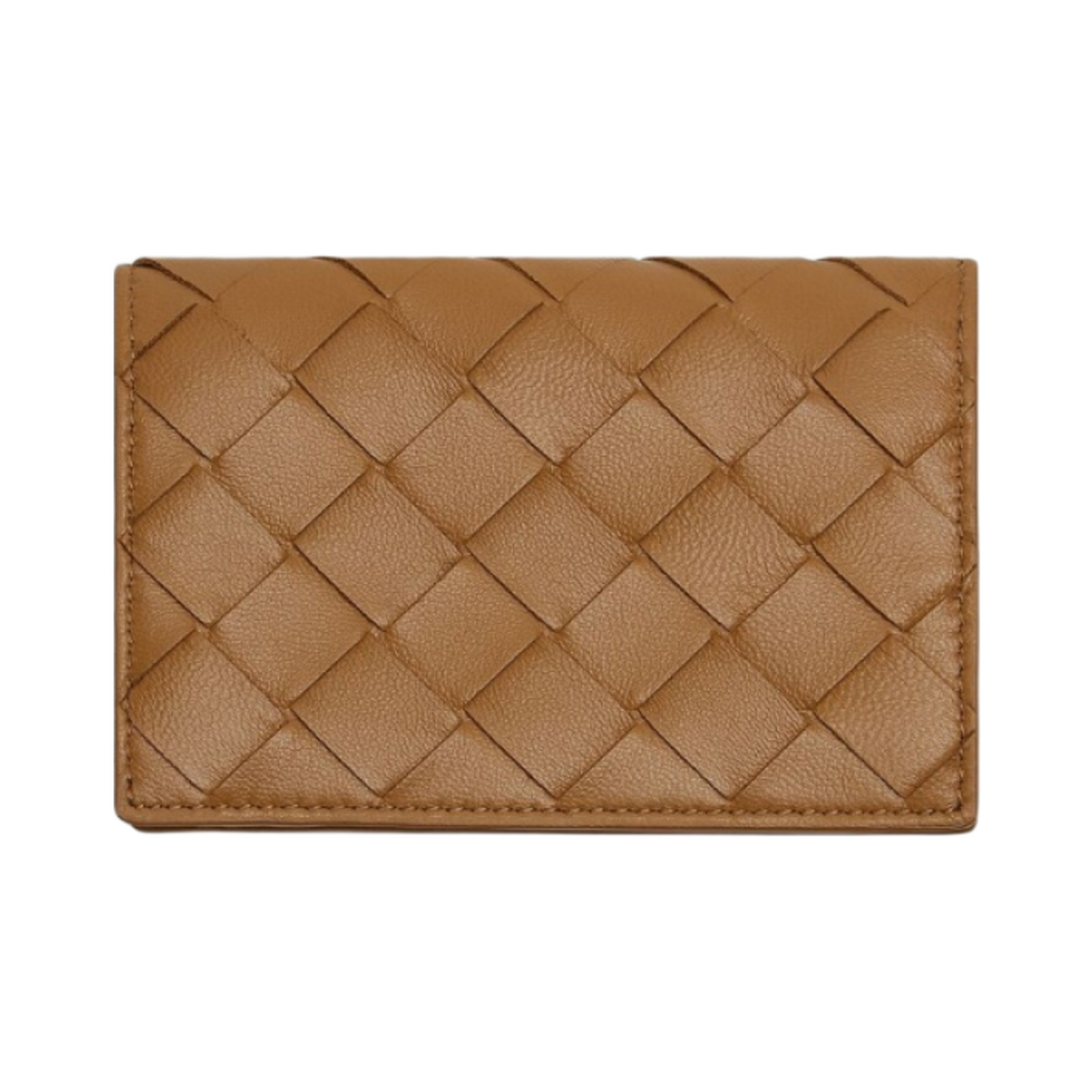 보테가 베네타 비즈니스 카드 케이스 카라멜(Bottega Veneta Business Card Case Caramel) - 1