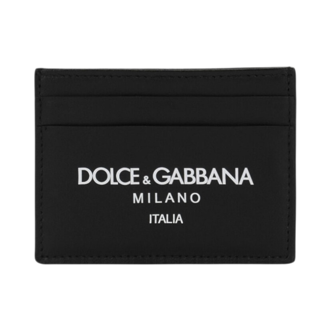 BP0330-AN244-HNII7 Dolce & Gabbana Calfskin Card Holder with Logo Multicolor