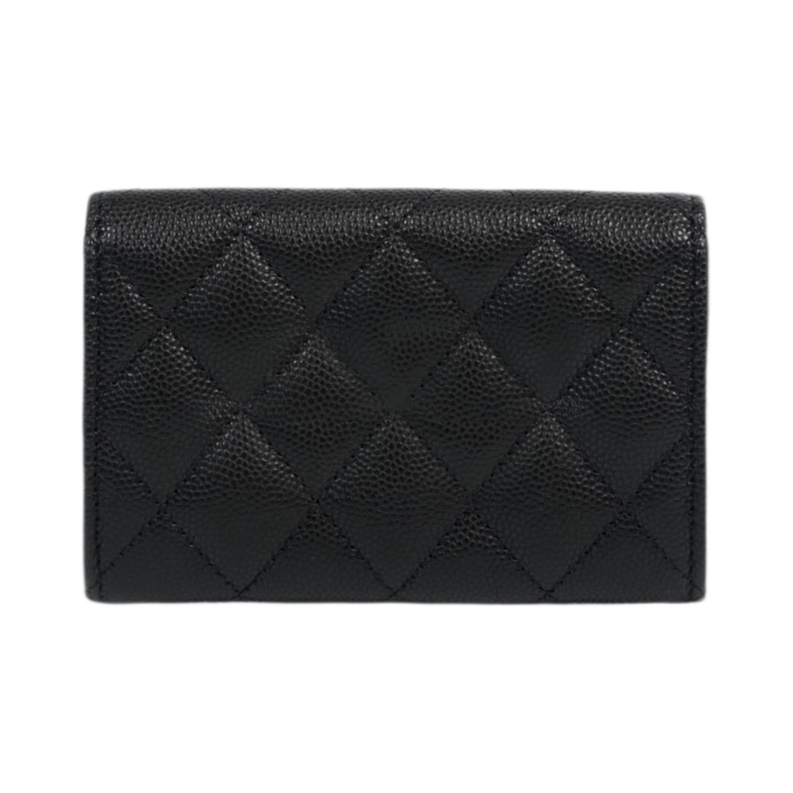 샤넬 플랩 카드 홀더 샤이니 그레인드 카프스킨 에나멜 스트라스 & 골드 메탈 블랙(Chanel Flap Card Holder Shiny Grained Calfskin Enamel Strass & Gold Black) - 2