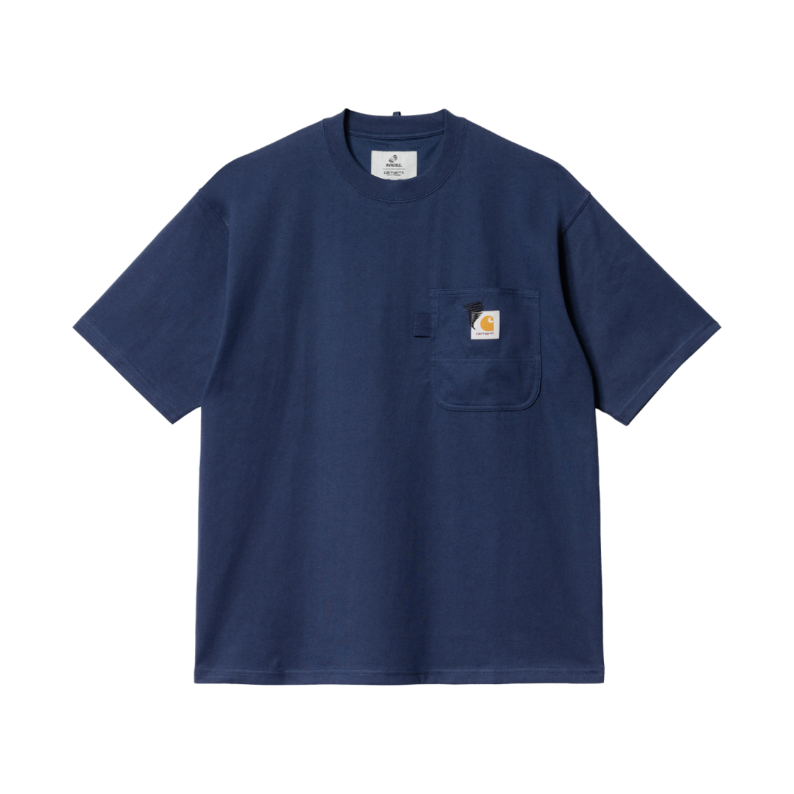 칼하트 WIP x 인빈시블 15 숏슬리브 포켓 티셔츠 블루(Carhartt WIP x Invincible 15 S/S Pocket T-Shirt Blue) - 1