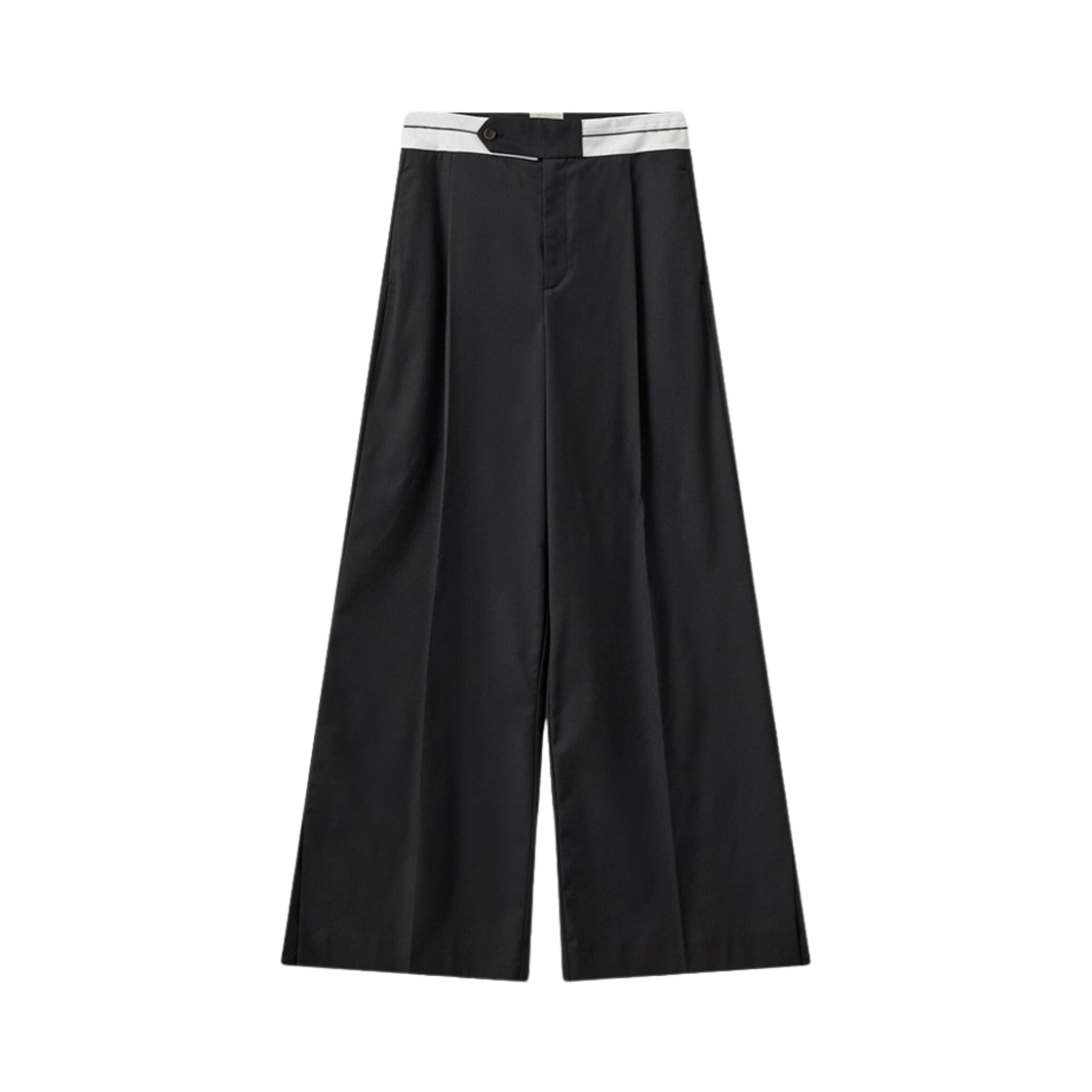 KW4APALTG14BK The Garment Women Pluto Wide Pants Black