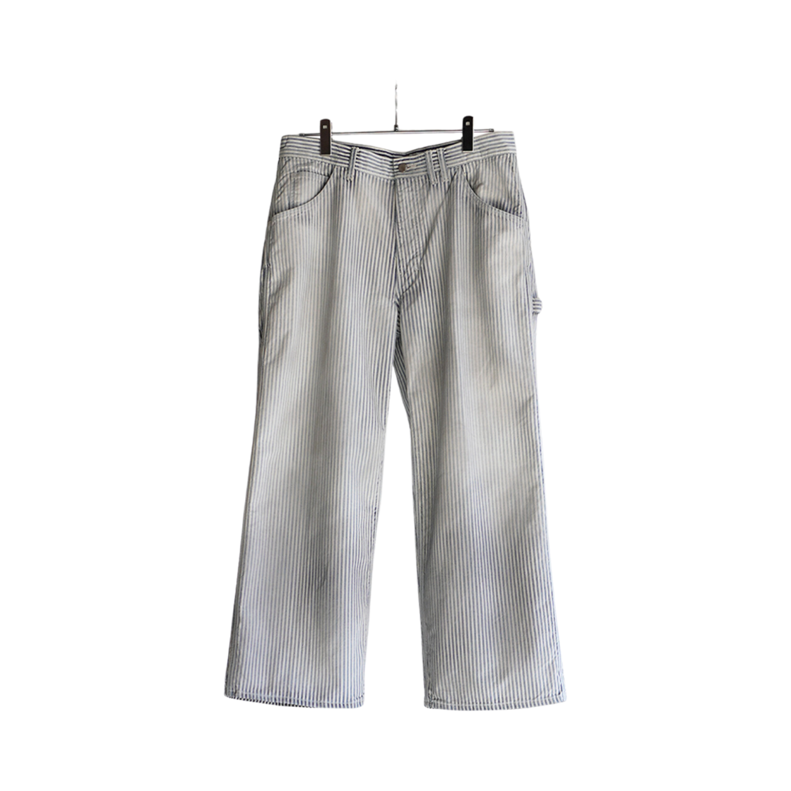 ANC-PT36 Ancellm Hickory Painter Pants Indigo Stripe