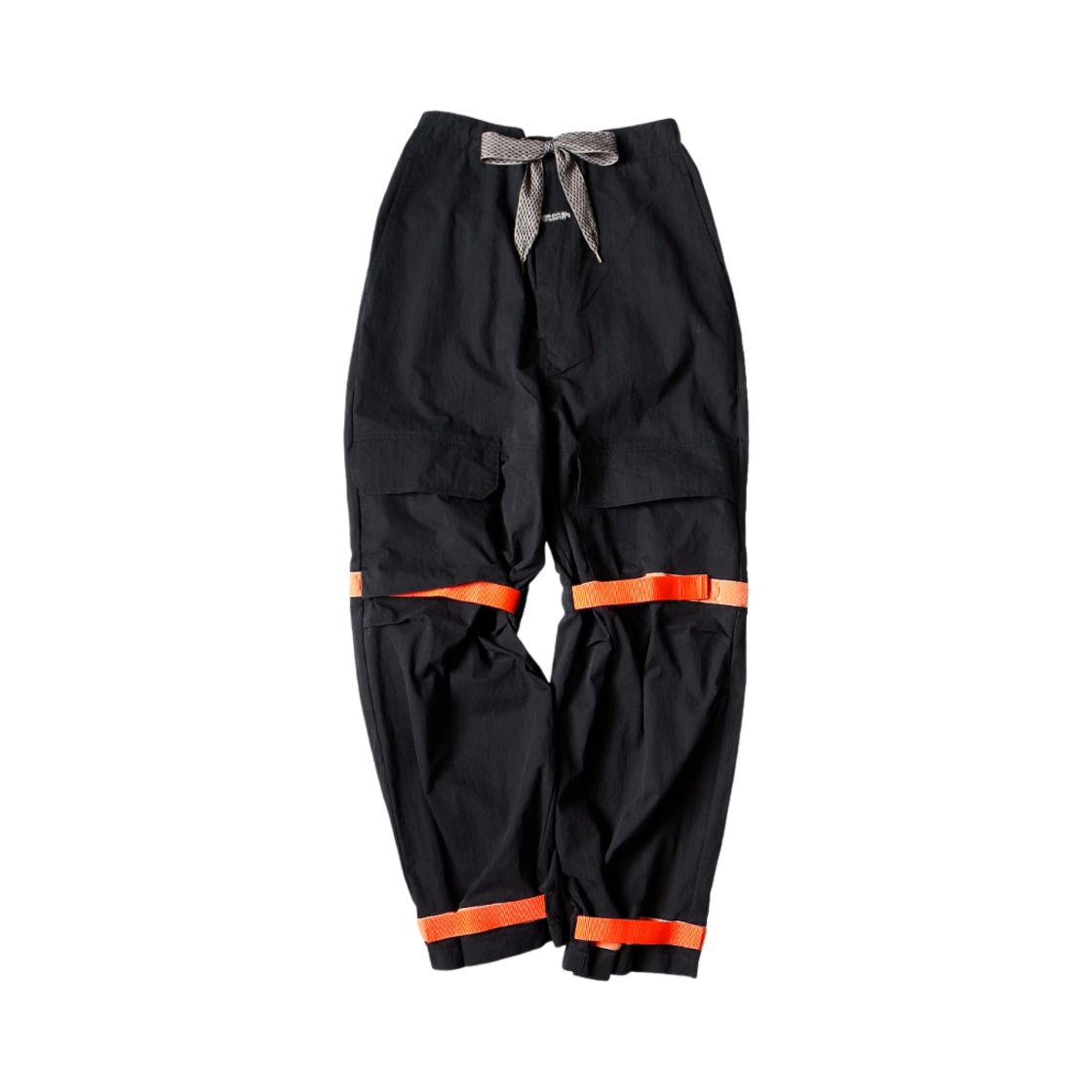 캐피탈 립스탑 누벨 셔틀 팬츠 블랙 오렌지(Kapital Ripstop Nouvelle Shuttle Pants Black Orange) - 1