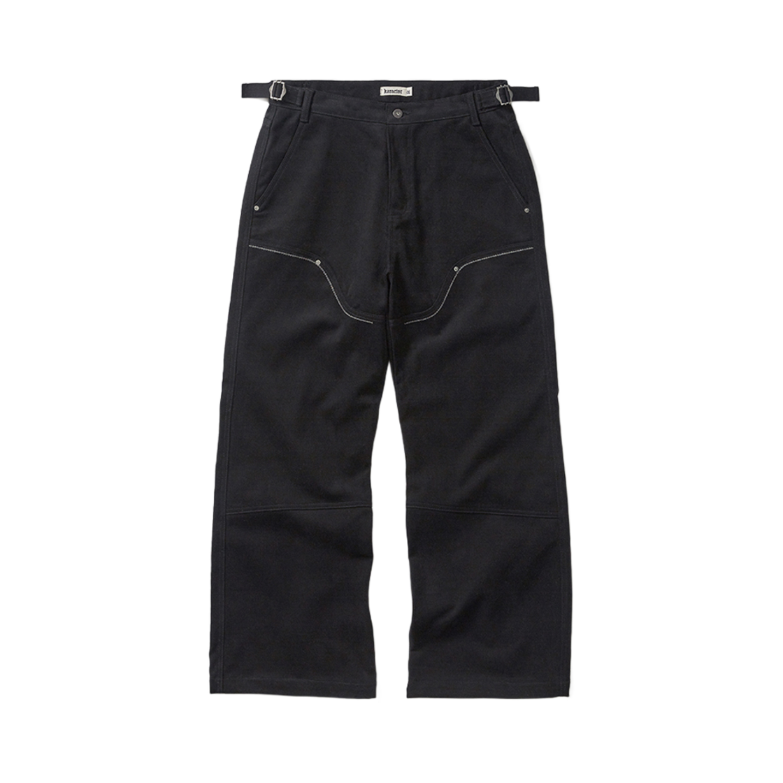 KAT7200 Karactor Western Boots Cut Work Pants Black