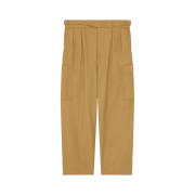 Kenzo Belted Military Pants Beige