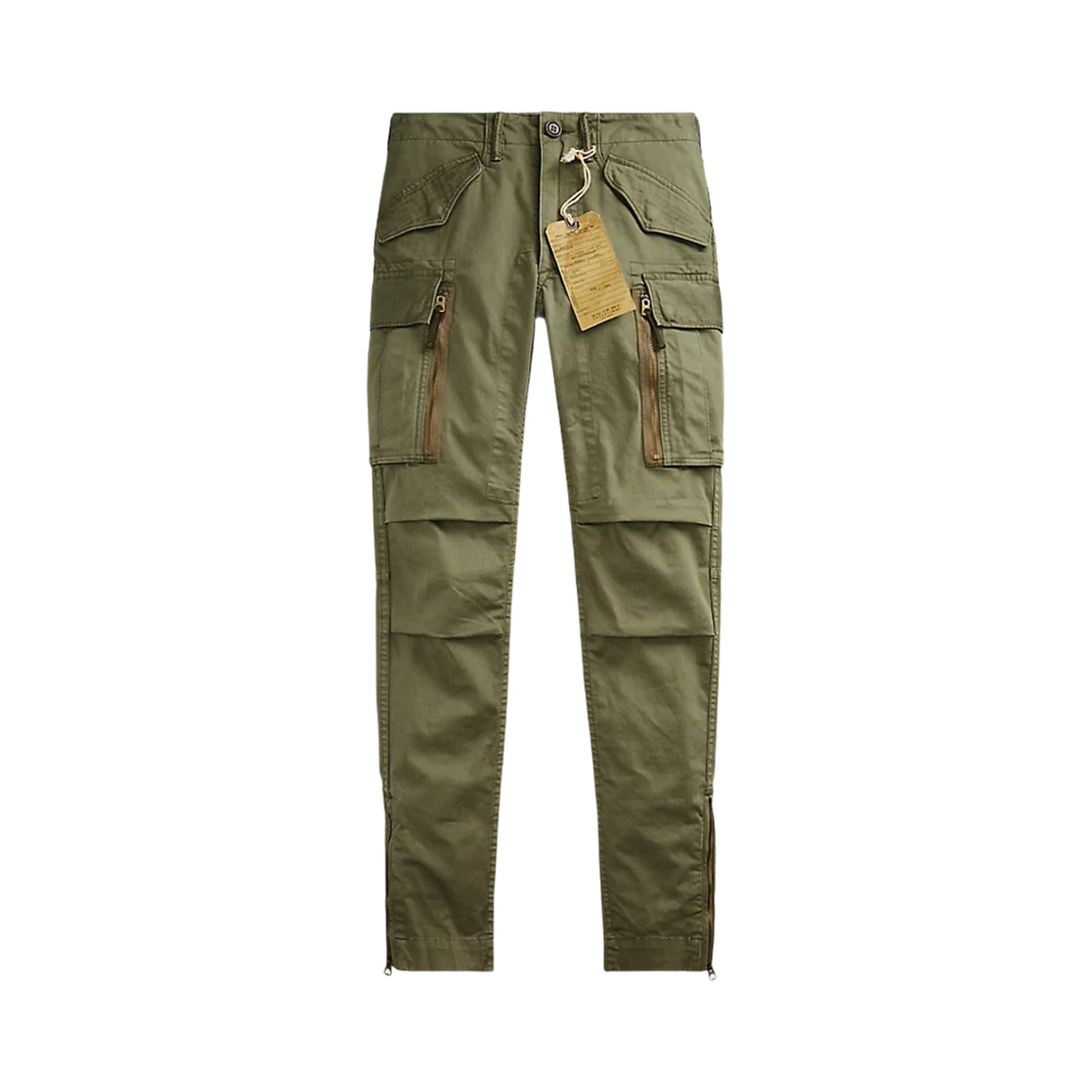 더블알엘 스트레치 스키니 카고 팬츠 올리브(Double RL Stretch Skinny Cargo Pants Olive) - 1