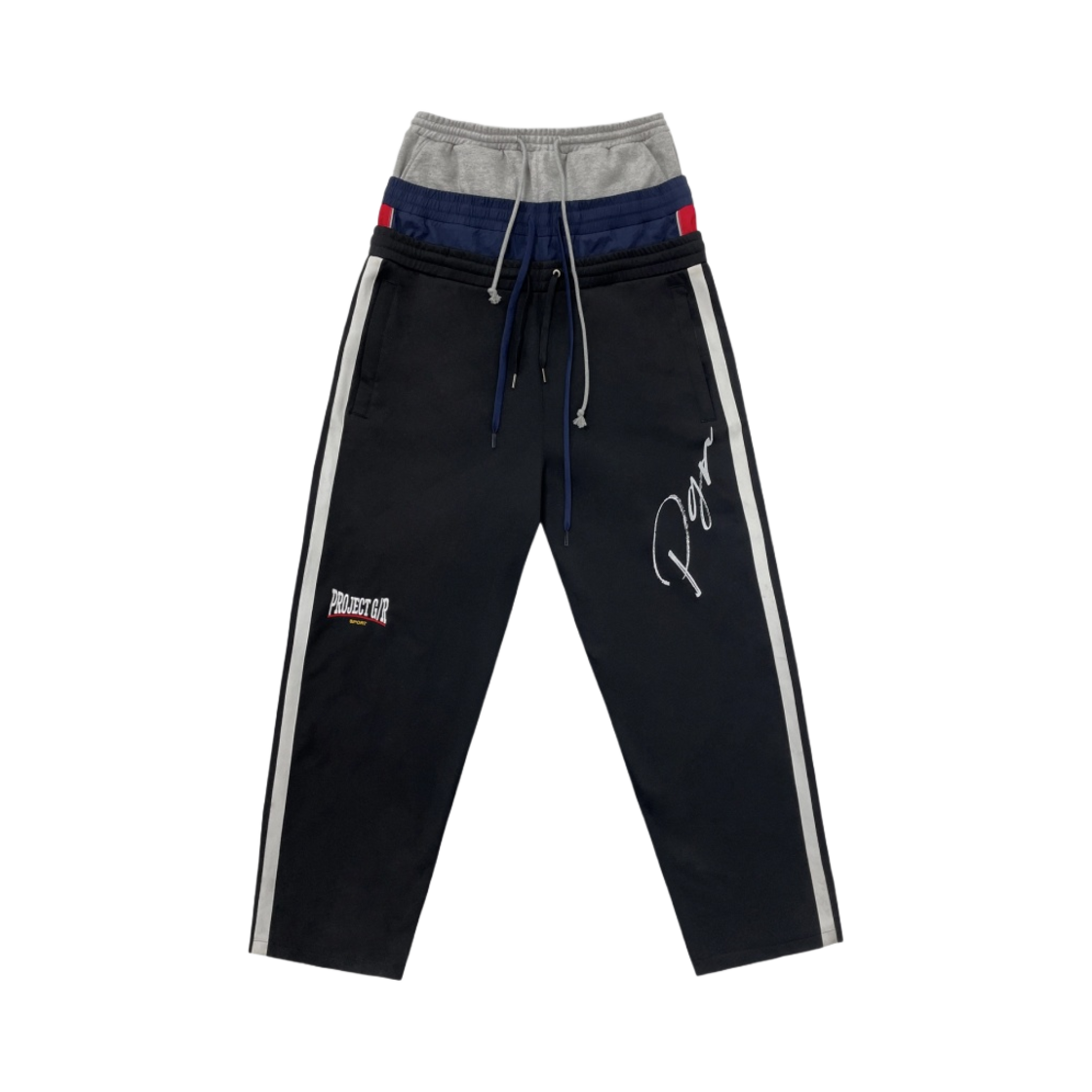 パンツ Project gr NYLON TRACK PANTS 3 PROJECT G/R RETRO BAGGY NYLON TRACKPANTS