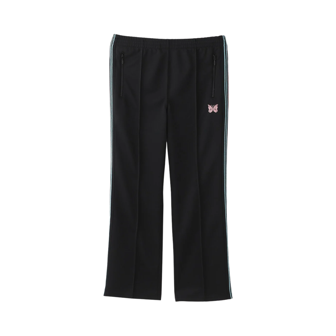 QV1656 Needles x Loveless Straight Track Pants Poly Smooth Black