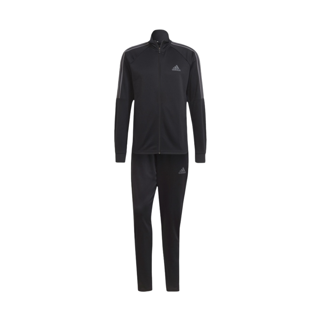 아디다스 에어로레디 세레노 컷 삼선 트랙 수트 블랙그레이 - US 사이즈(Adidas Aeroready Sereno Cut 3-Stripes Track Suit Black Grey - US Sizing) - 1