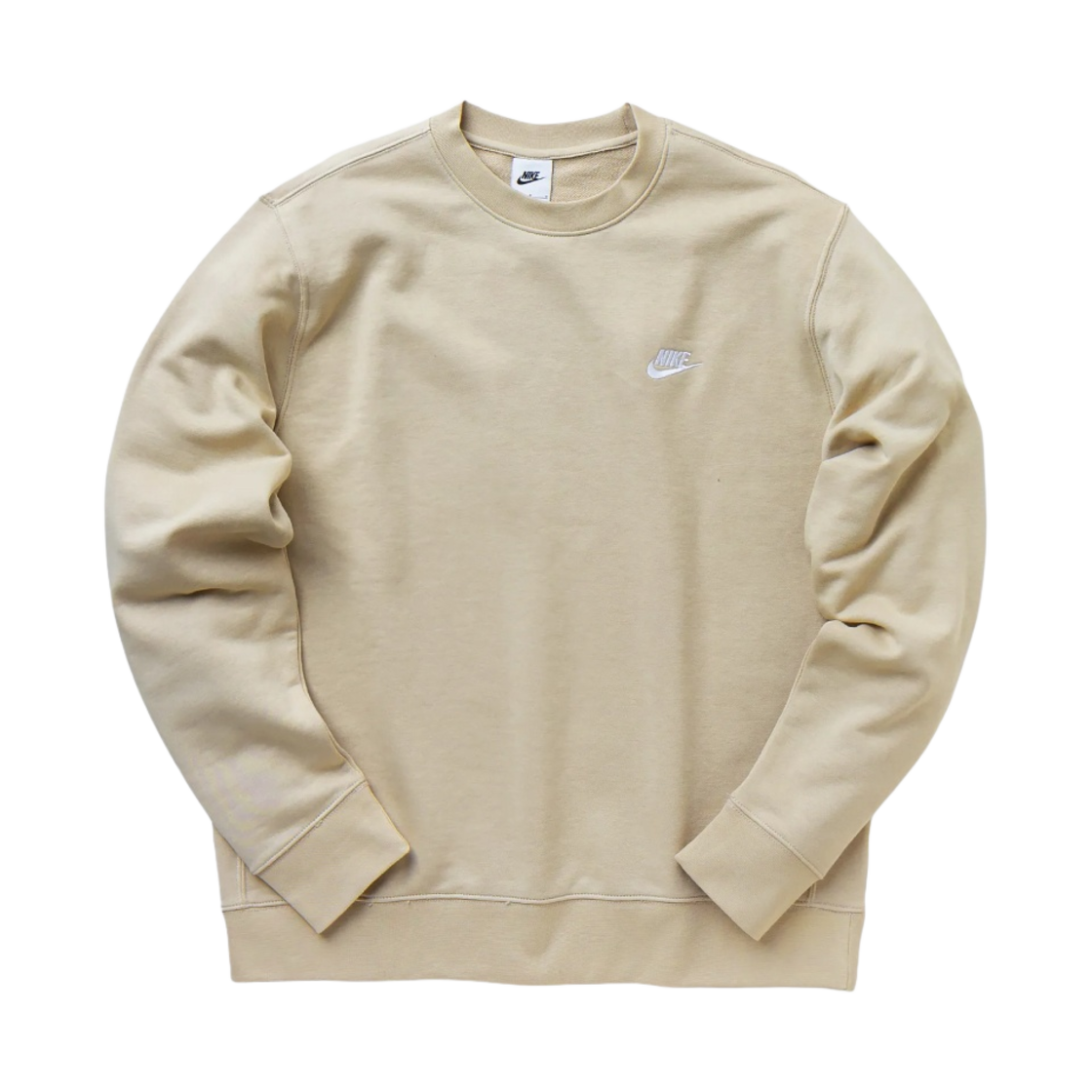 나이키 NSW 클럽 프렌치 테리 크루 스웨트셔츠 라탄 - US/EU(Nike NSW Club French Terry Crew Sweatshirt Rattan - US/EU) - 1