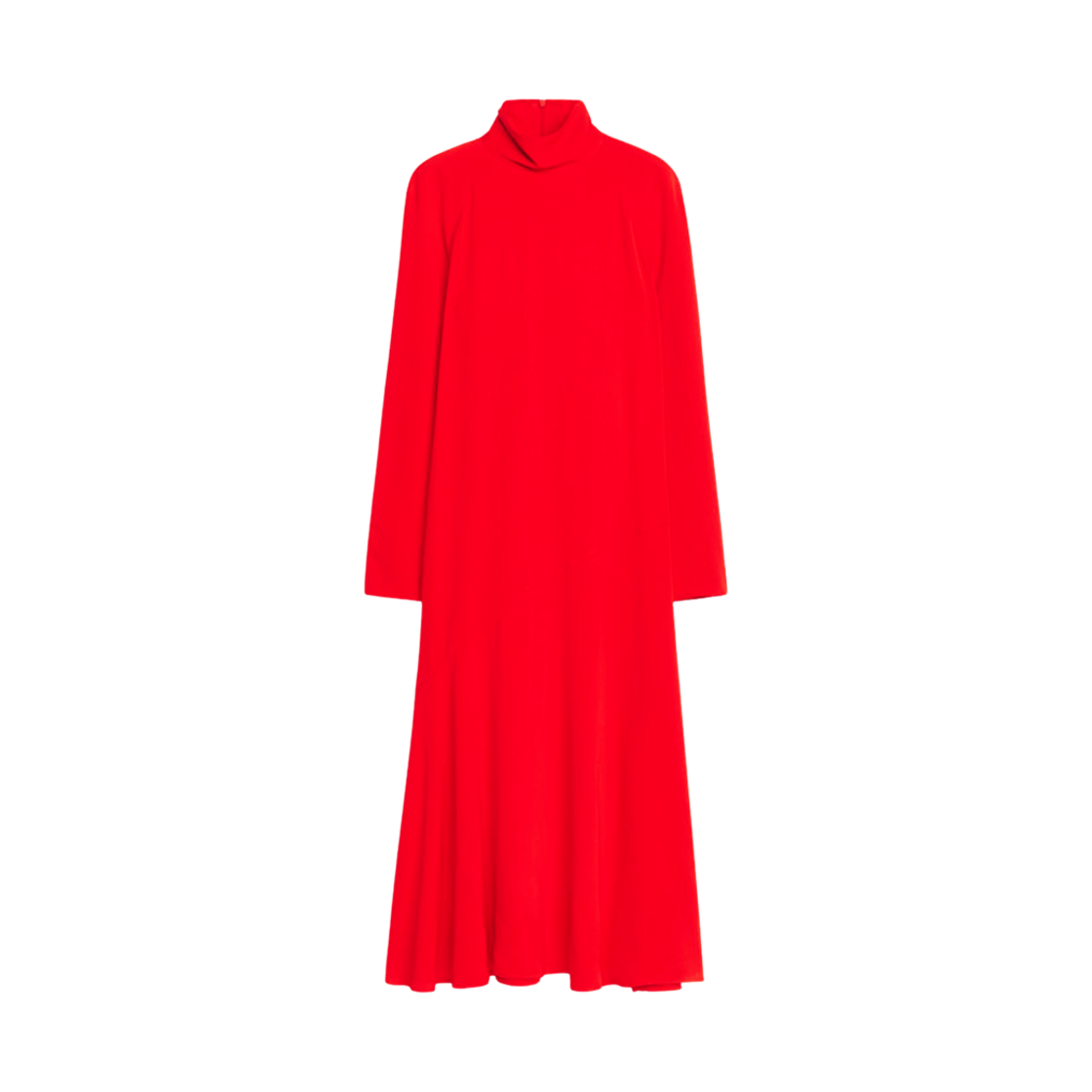 (W) 아르켓 롤 넥 맥시 드레스 레드((W) Arket Roll Neck Maxi Dress Red)