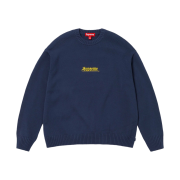 Supreme Old English Sweater Navy - 24SS