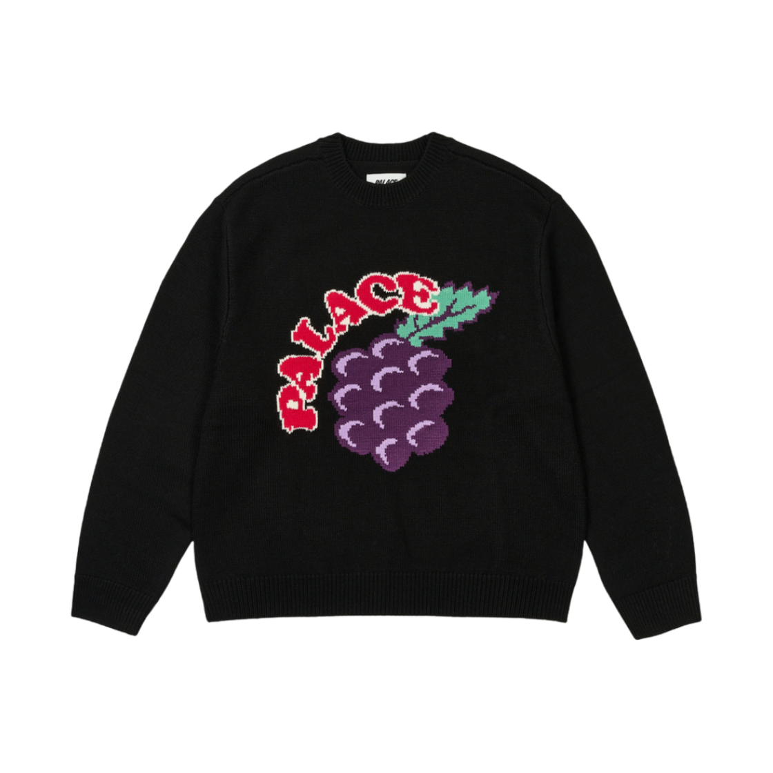 - Palace Grape Knit Black - 24FW