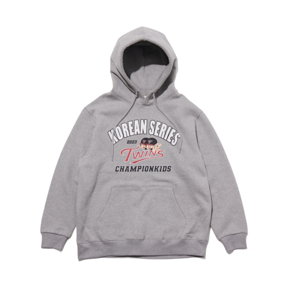 - BDNS x LG TWINS Championkids Hoodie Grey