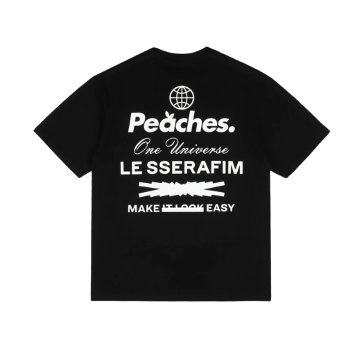 LE SSERAFIM OVERSIZED S/S T-SHIRT Mサイズ LE SSERAFIM OVERSIZED S/S T-SHIRT Mサイズ LE SSERAFIM