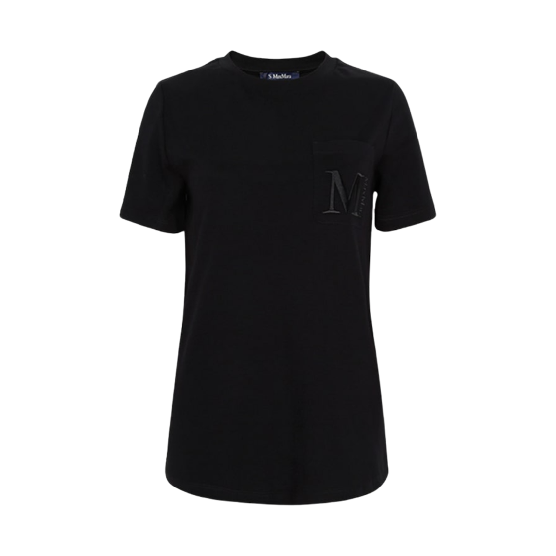 MADERA-005 (W) S Max Mara Madera Cotton T-Shirt Black